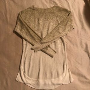 Gold sweater